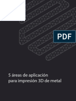 5 Aplicaciones para Impresión 3d en Metal