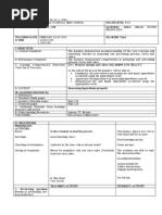 MATATAG Curriculum Lesson Plan Template 4 | PDF | Lesson Plan | Learning