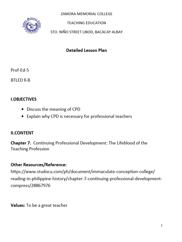 Understanding CPD for Educators | PDF | Teachers | Professional Development