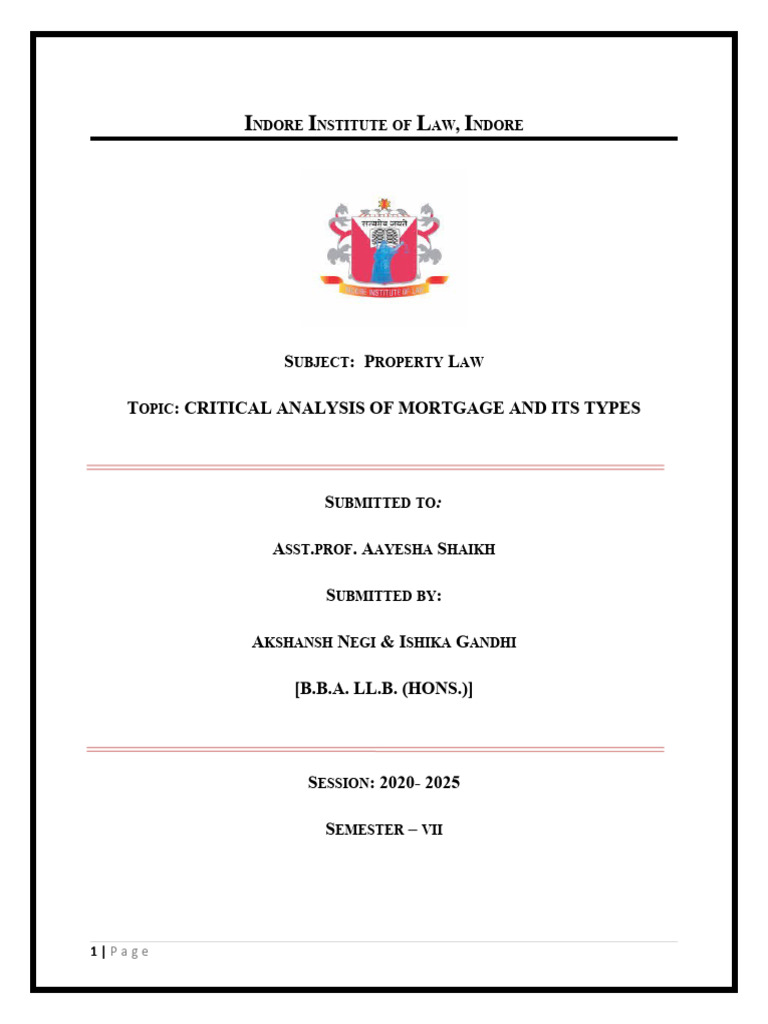 umang-jain-tpa-pdf-mortgage-law-loans