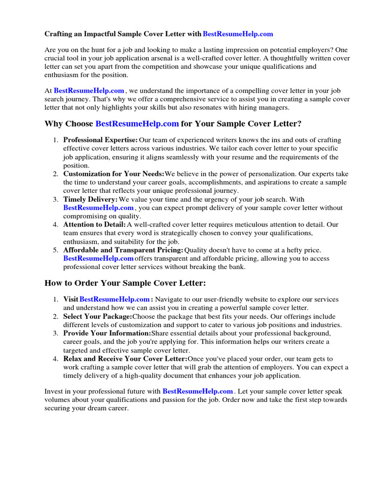 Sample Cover Letter For Web Developer Job | PDF | Résumé | World Wide Web
