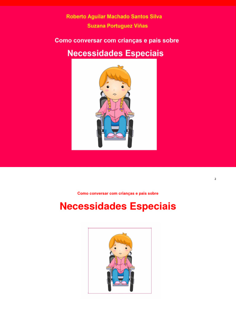 Como Falar sobre Necessidades Especiais | PDF | Aprendizado | Empatia