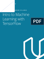 Intro To Machine Learning With TensorFlow Nanodegree Program Syllabus