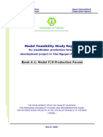 Model Feasibility Study Report: Book 4-1: Model F/S Production Forest