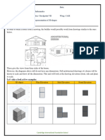 2D Representation of 3D Shapes - Handout