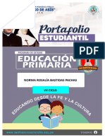 Portafolio Educacion Primaria - Norma Bastidas