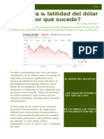 ¿Qué Es La Volatilidad Del Dólar y Por Qué Sucede