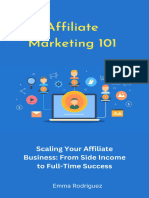 Affiliate Marketing 101 - Scaling Your Affiliate Business - From Side Income To Full-Time Success
