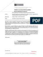 Memorando #234-2020/Vivienda/Sg-Frmisr Jose Miguel Kobashikawa Maekawa