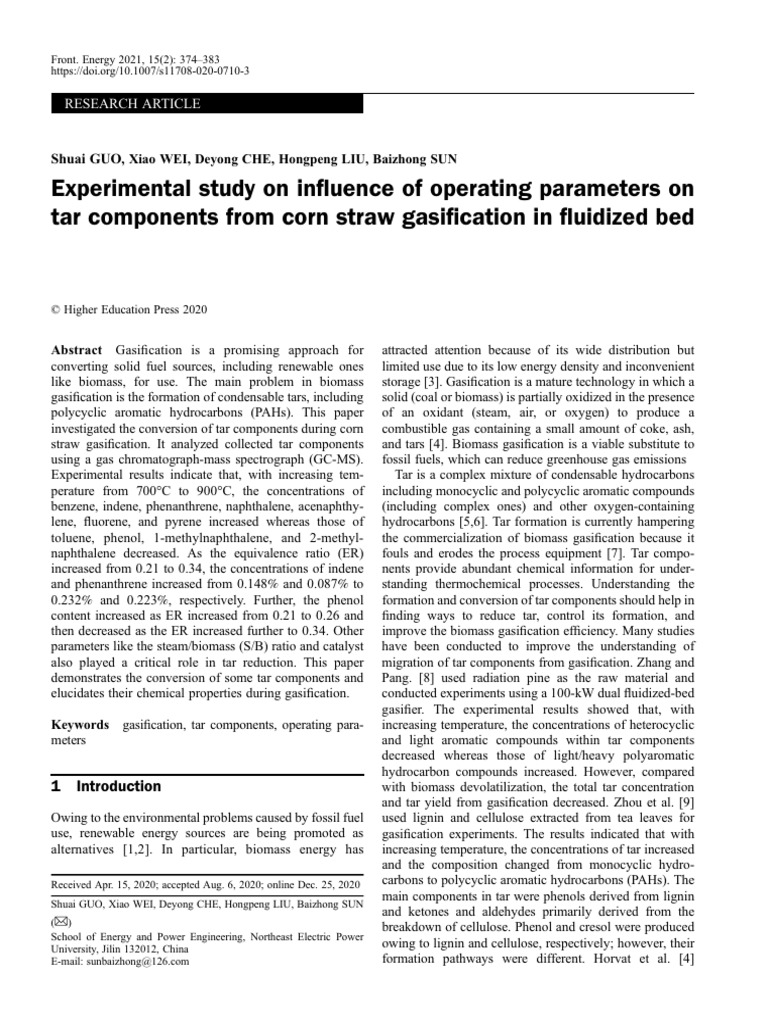 Experimental Study On Influence of Operating Parameters On | PDF ...