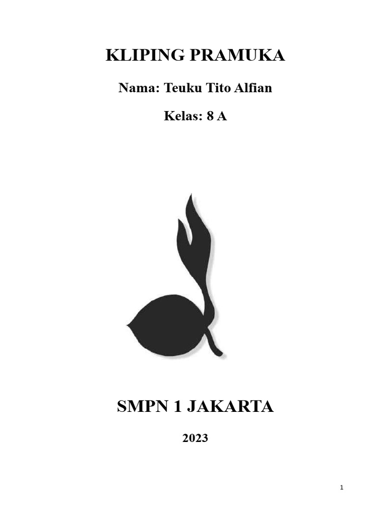 Kliping Sejarah Dan Lambang Pramuka PDF