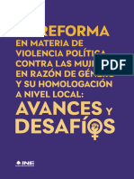 Deceyec La Reforma en Materia de Violencia Politica Contra Las Mujeres