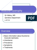 Duchenne Muscular Dystrophy: Sri Abboy, MD Genetics Department X 4114