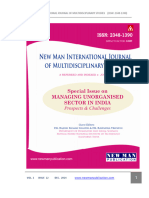 New Man International Journal of Multidisciplinary Studies (Issn: 2348-1390)