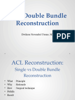 8 ACL Double Bundle Reconstruction - DNU