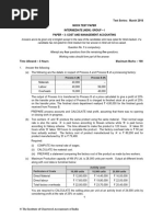 Cost and Management Accounting Ipcn