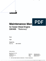 ZAV 40S Maintenance Manual