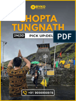 Chopta Tungnath Trek Loc1 Byko Journeys