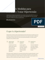 HIPERDIA Medidas para Prevenir e Tratar Hipertensao