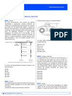 Questions - Matematica - Matematica Basica - Sistema de Numeracao e Metrico Decimal