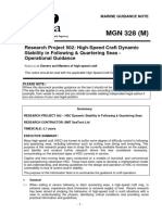 MGN - 328 - Stability in Following Seas