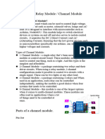 Channel Relay Module Notes