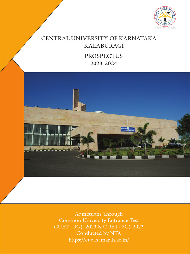 CUK Admissions Prospectus 2023-24 | PDF | Doctor Of Philosophy ...