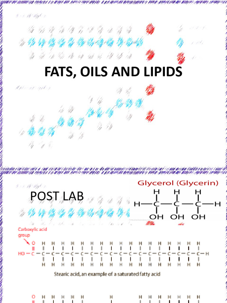 EXamples ON LIPIDS PyOSTLABoratory | PDF | Emulsion | Lipid