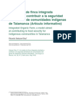 Un Modelo de Finca Integrada Orientada A Contribuir A La Seguridad Alimentaria de Comunidades Indígenas de Talamanca (Artículo Informativo)