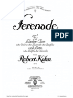 (Clarinet Institute) Kahn - Serenade CL Cel Pno