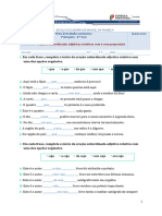 Tarefa 7 - FT - GR - OR. SUB. ADJETIVAS - RELATIVAS - 8º ANO