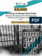 Undang-Undang Cipta Kerja (Ditinjau Dari Mekanisme Pembentukan Peraturan Perundang-Undangan) - 1