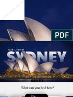 Presentation For Sydney