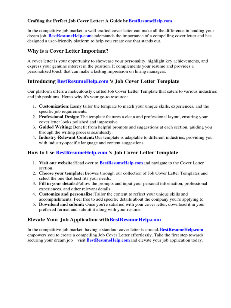 HOW TO WRITE A COVER LETTER FOR A JOB TEMPLATE visual data 7