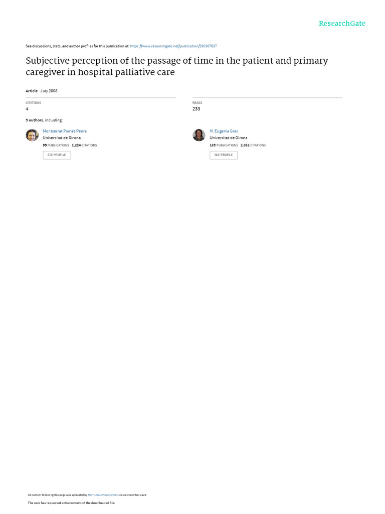 Cuidados Paliativos Pdf Programas Sociales Cuidado De La Salud