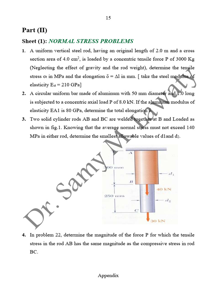 Sheet | PDF | Ultimate Tensile Strength | Stress (Mechanics)