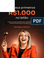 Seus Primeiros R$1000 No Leilão - Isabella Peracchi
