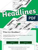 t2 e 3436 Uks2 What Are Headlines Activity Powerpoint Ver 3