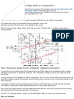 0-30V, 0-2A Adjustable Voltage and Current Regulator: How It Works