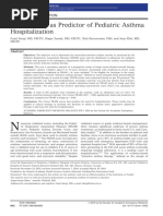 PRAM Score for Pediatric Asthma Assessment | PDF | Neck | Medicine