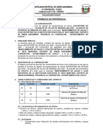 TDR - Implemento de Oficina Ie. 38633