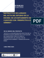 Instructivo Llenado Actas Levantamiento Cadaver Ministerio Publico - Pdf.crdownload