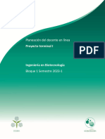 Planeación Del Docente en Línea: Proyecto Terminal I