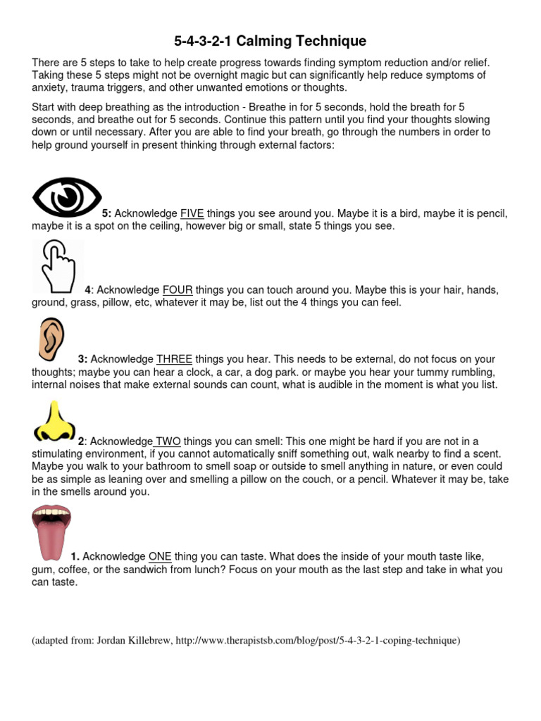 Youth Anxiety Handouts PDF