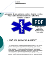 Charla de Primeros Auxilios. (Recuperado)