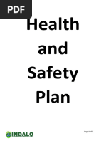 1 Health and Safety Plan