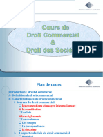 Droit Commercial Et de Sociétés