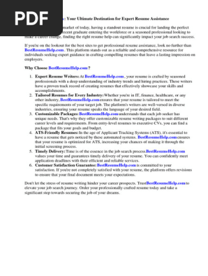 Best Sites for Resume Help