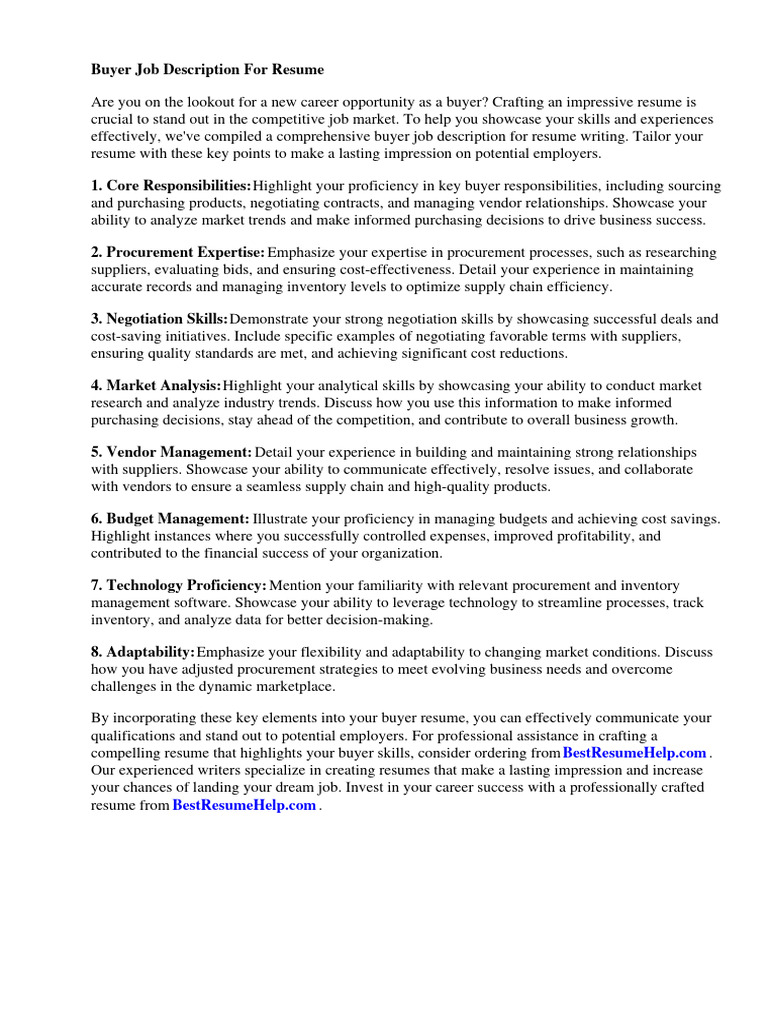 buyer-job-description-for-resume-download-free-pdf-procurement