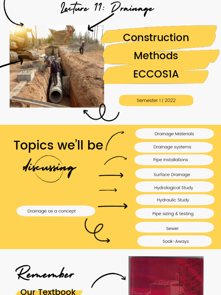 DRAINAGE ENGINEERING LECTURE NOTES intelligence overview